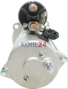 Anlasser Atlas Bedford Case Compair Dennis Hy-Mac Ingersoll Rand JCB Landini Manitou Massey-Ferguson McCormik Merlo MST Perkins 2873K404 2873K621 2873K632 Terex Iskra IS1195 12 Volt 3,2 KW Original Iskra Letrika (Mahle)